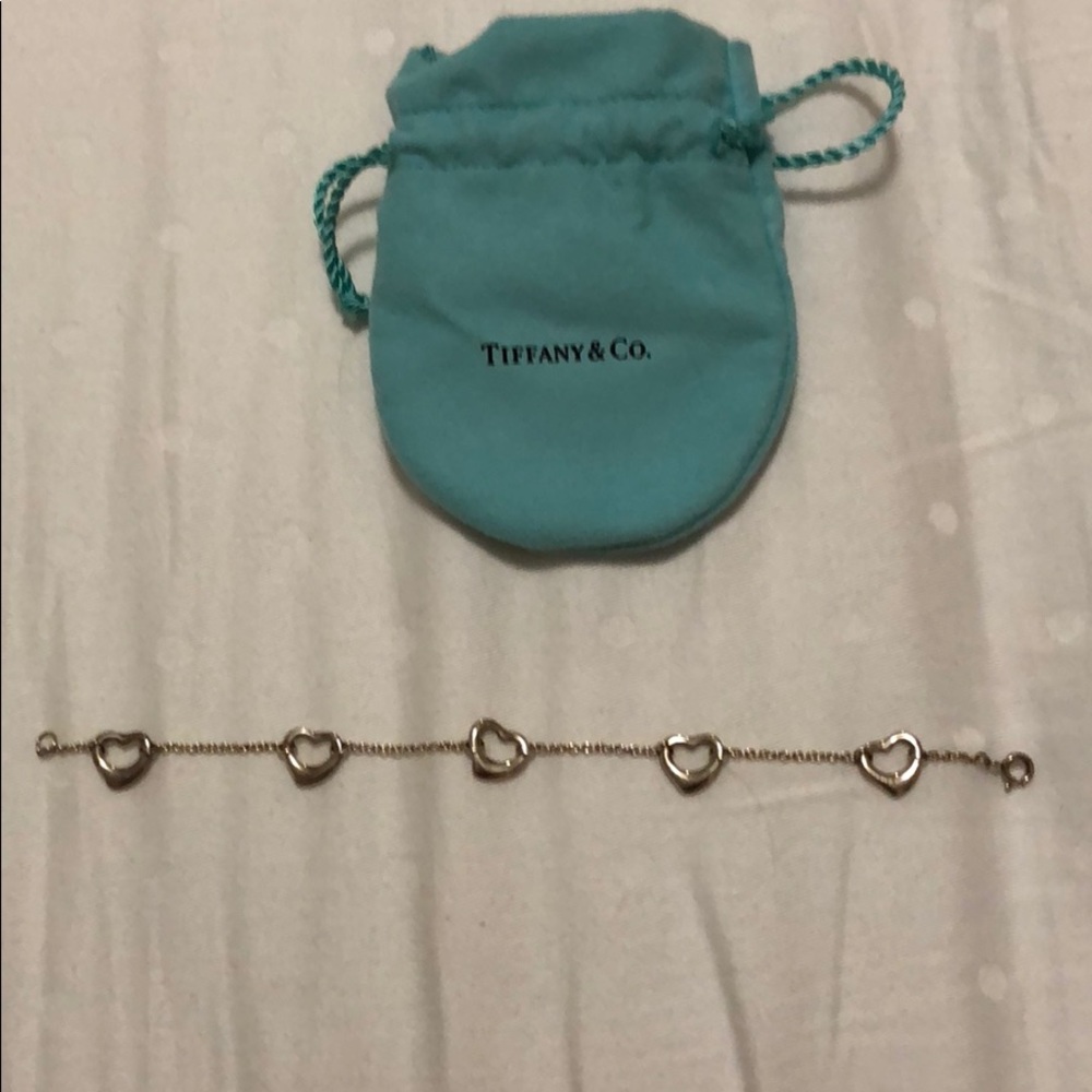 Tiffany and Co. Open Heart Bracelet